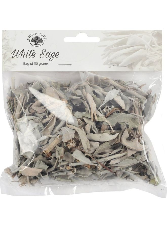 Green Tree Bag Of White Sage 50 g Brown 50grams 