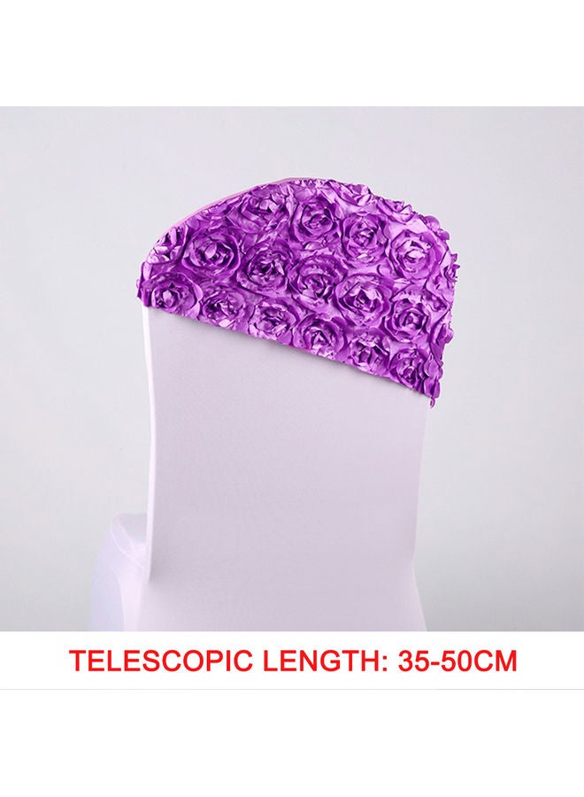 Chair Sash Bow Purple - Image 3