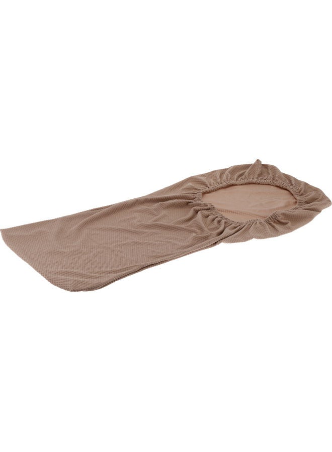Dining Chair Cover Brown 21x4x17cm - Image 3