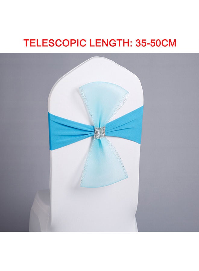 Chair Sash Bow Blue 18x8x15cm - Image 3