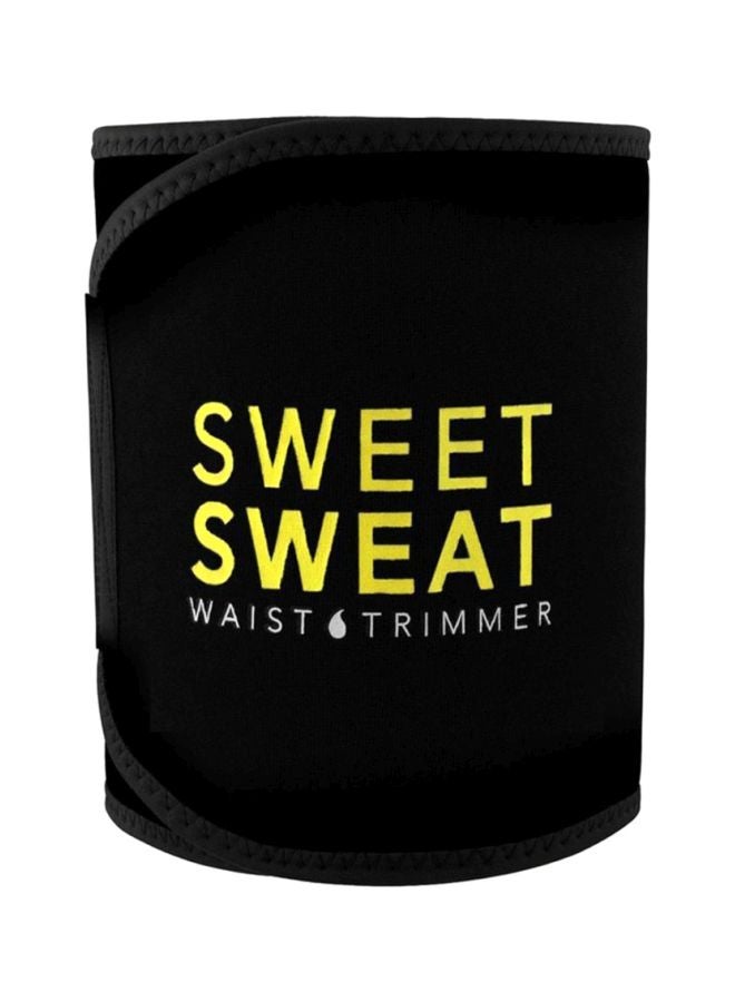 Sweet Sweat Sweet Sweat Waist Trimmer for Women and Men Black /Yellow X-Large XL  - Image 1