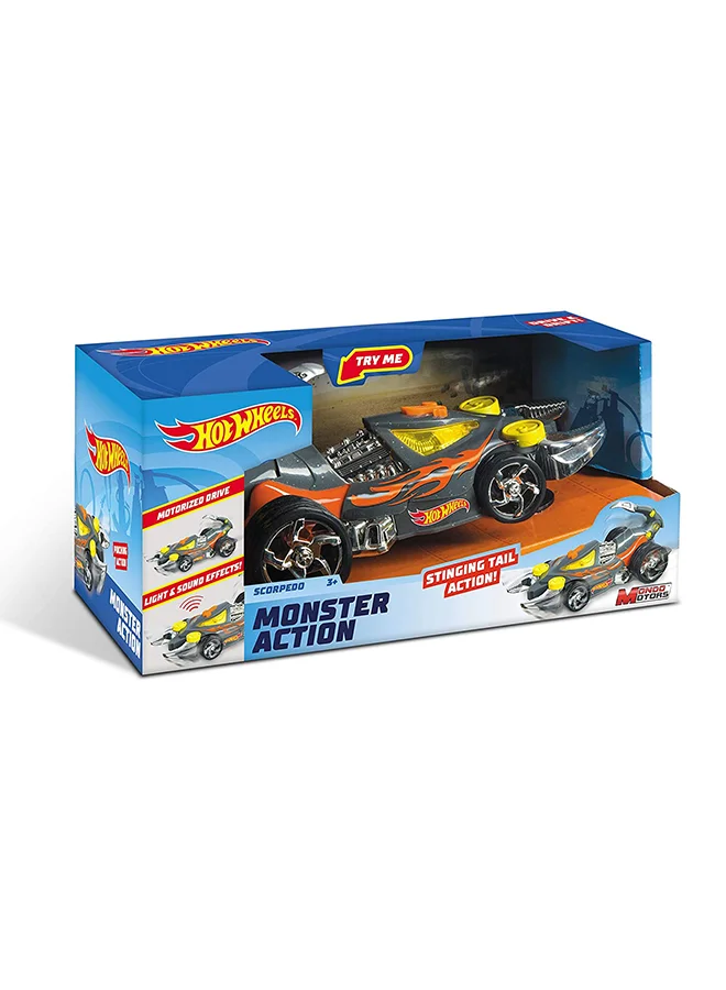 HotWheels Light And Sound Monster Action Scorpedo