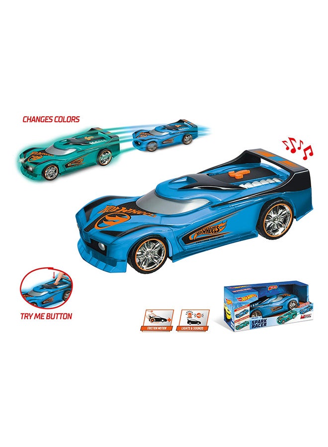 Light And Sound Spark Racer Spin King Car