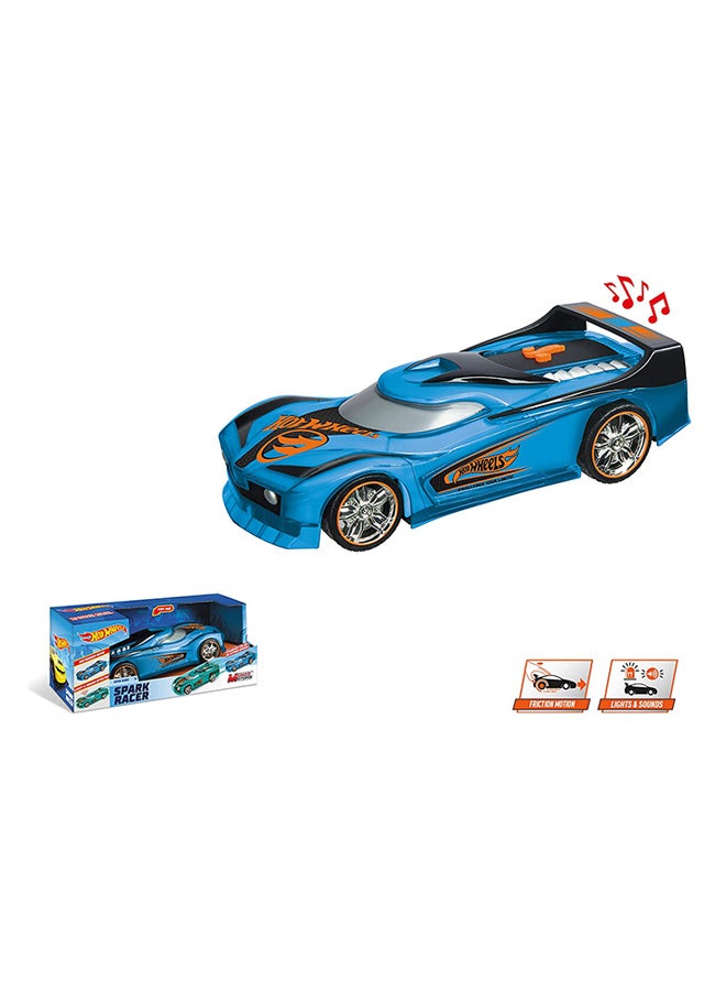 Light And Sound Spark Racer Spin King Car