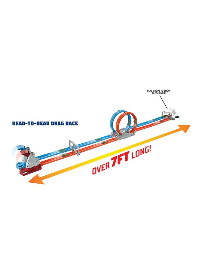 Double Loop Dash Track Set 21 x 3.20 x 15inch