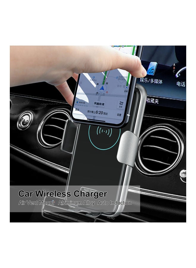 Adjustable Mobile Phone Holder Silver - Image 2