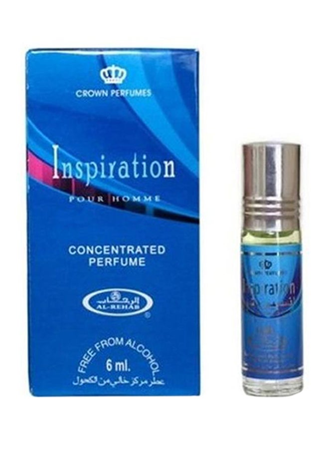 Al Rehab 6-Piece Inspiration Concentrated Perfume Oil Without Alcohol 6ml  - Image 1