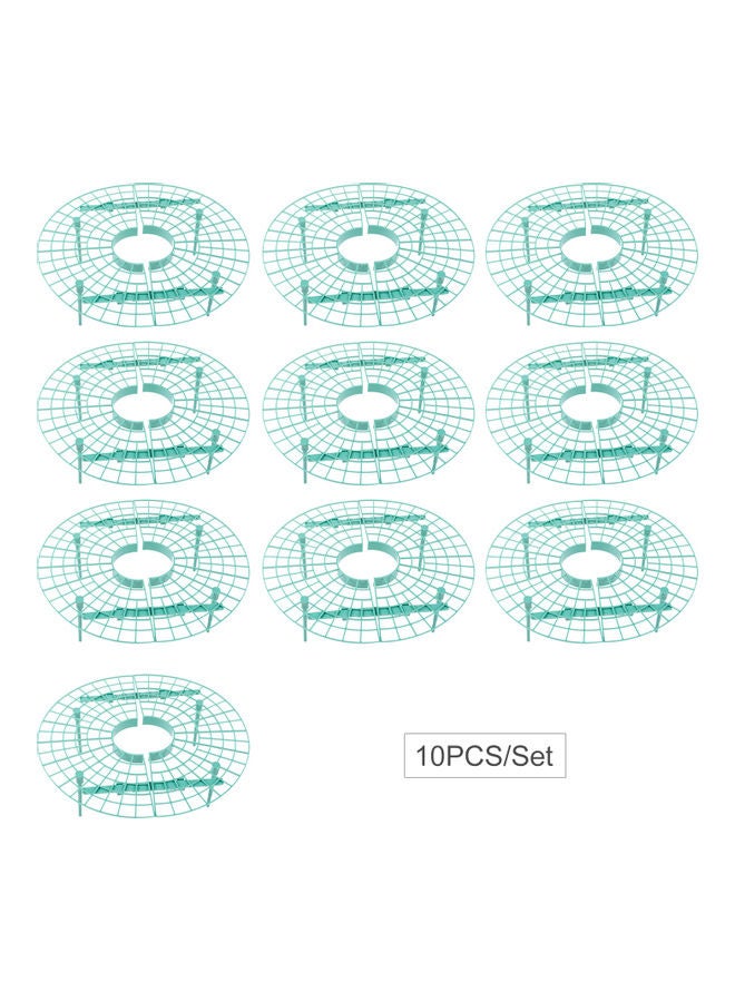 Generic - 10-Piece Strawberry Stand Frame Holder Blue - Image 1