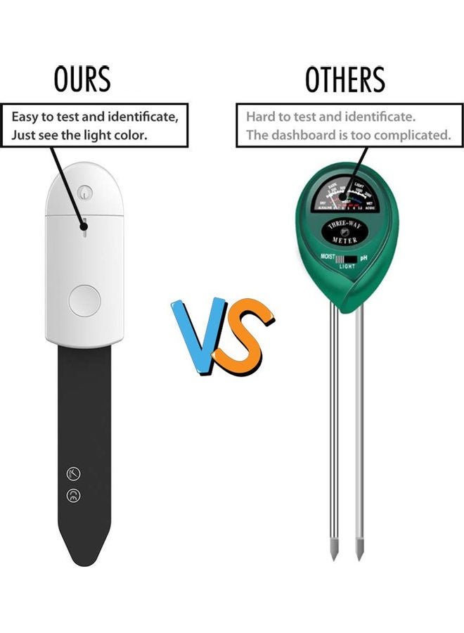 Generic Soil Moisture Meter White/Black  - Image 2