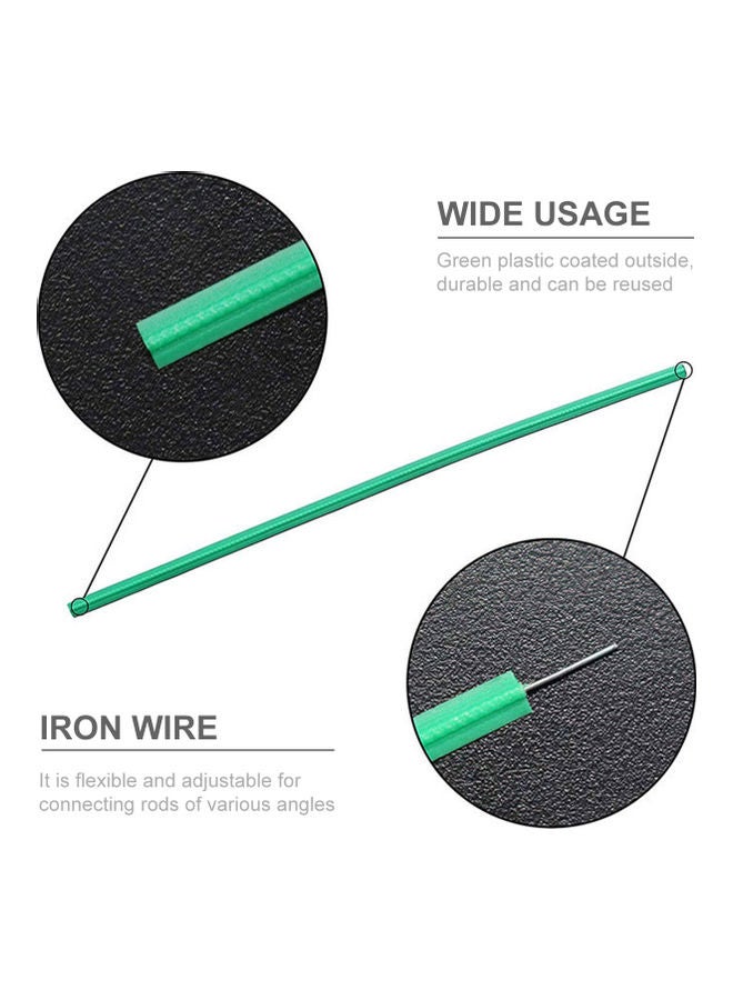 Generic 100-Piece Adjustable Plant Ties Green - Image 2