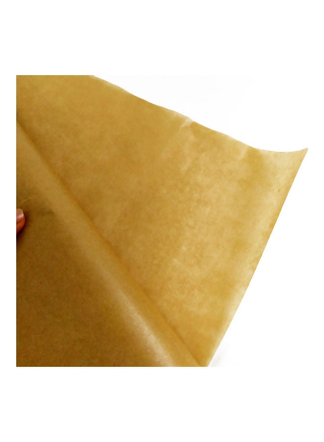 100-Piece Parchment Paper Set Yellow 12x16inch - Image 3