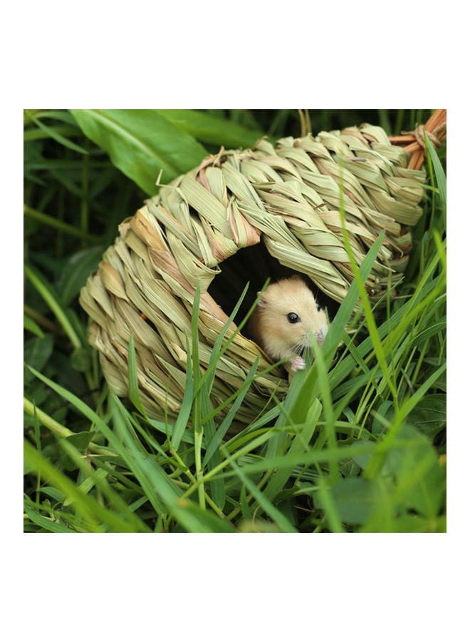 Generic Hanging Natural Bird Hut Beige  - Image 3
