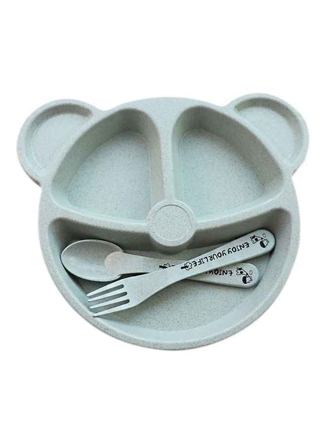 ستار بيبيز طقم أطباق طعام مقسمة على شكل دب مكون من 3 قطع - Image 1