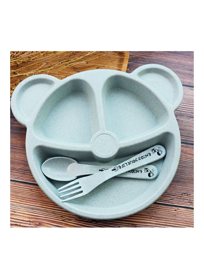 ستار بيبيز طقم أطباق طعام مقسمة على شكل دب مكون من 3 قطع - Image 3