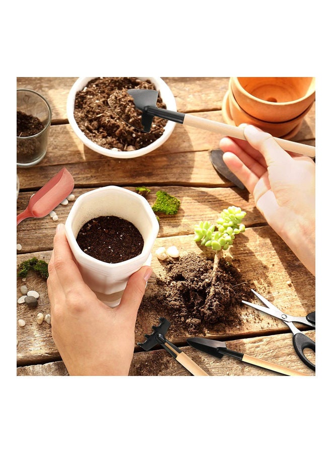 13-Piece Mini Garden Planting Tool Set Multicolour
