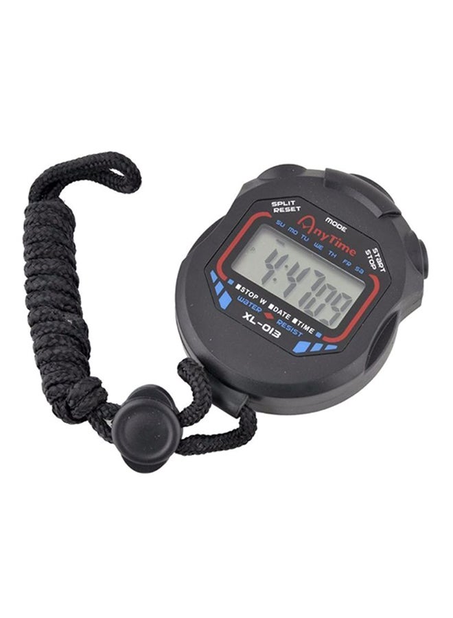 Voberry - LCD Chronograph Stopwatch 8.0x6.4x2.0cm 8.0x6.4x2.0cm - Image 1