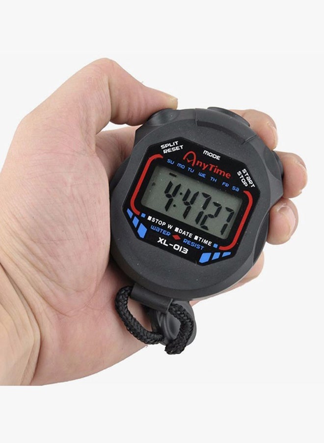 Voberry - LCD Chronograph Stopwatch 8.0x6.4x2.0cm 8.0x6.4x2.0cm - Image 1