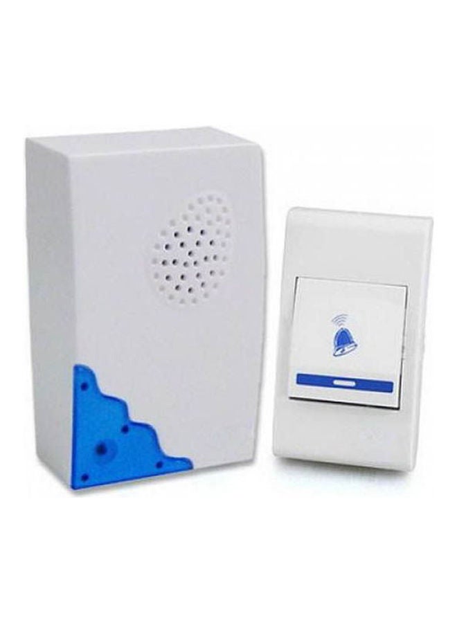 Wireless Remote Control Doorbell White - Image 1