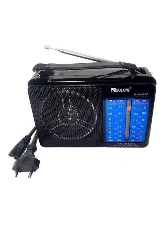 جولون راديو كهربائي بتصميم كلاسيك و4 موجات من جولون RX-A06AC أسود - Image 2