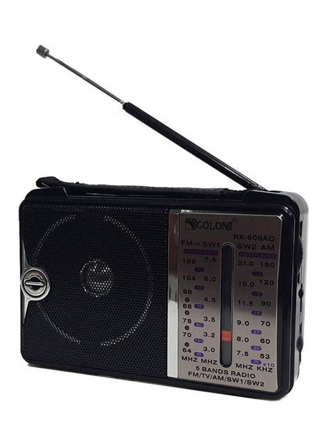Golon Classic Mini Electric Radio 2724530105261 Black - Image 1