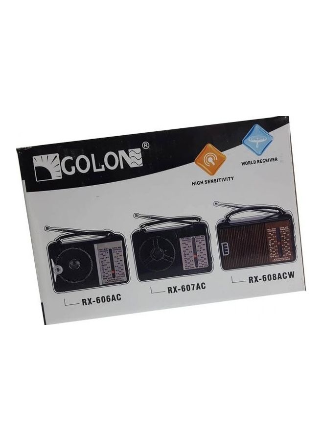 Golon Classic Mini Electric Radio 2724530105261 Black - Image 2
