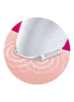 براون آلة إزالة وحلاقة الشعر سيلك إبيل 5 للأرجل والجسم والوجه مع 5 ملحقات وقفاز تبريد من براون طراز 5780 أبيض  - Image 2