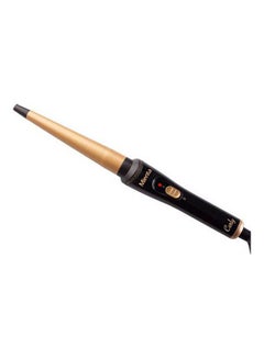 Mienta Hair Straightener Curly Black And Gold  - Image 1