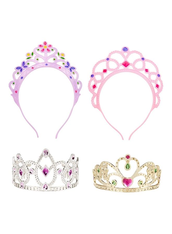 ميليسا آند دوج مجموعة من 4 تيجان للتنكر 7بوصة - Image 2