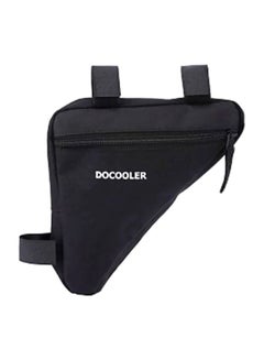 docooler Triangle Cycling Front Saddle Tube Frame Pouch Bag Holder 18x18x4cm  - Image 1