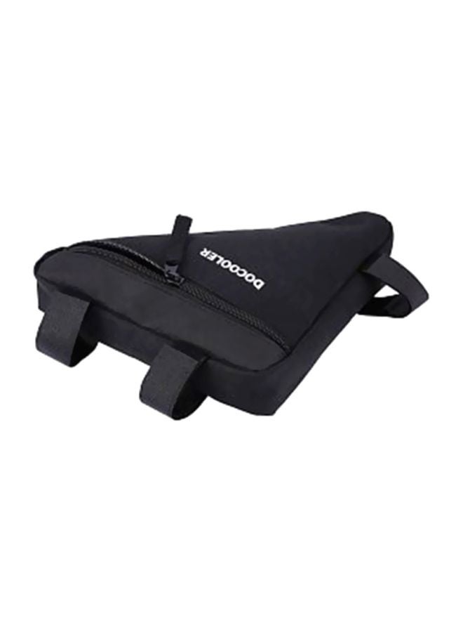 docooler Triangle Cycling Front Saddle Tube Frame Pouch Bag Holder 18x18x4cm  - Image 3