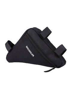 docooler Triangle Cycling Front Saddle Tube Frame Pouch Bag Holder 18x18x4cm  - Image 4