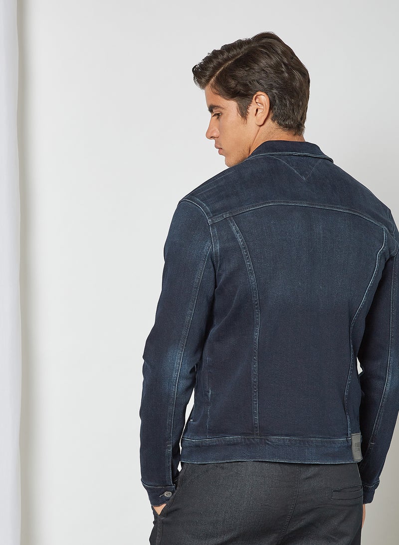 TOMMY JEANS - Washed Denim Jacket Cornell Bl Bk Str - Image 1