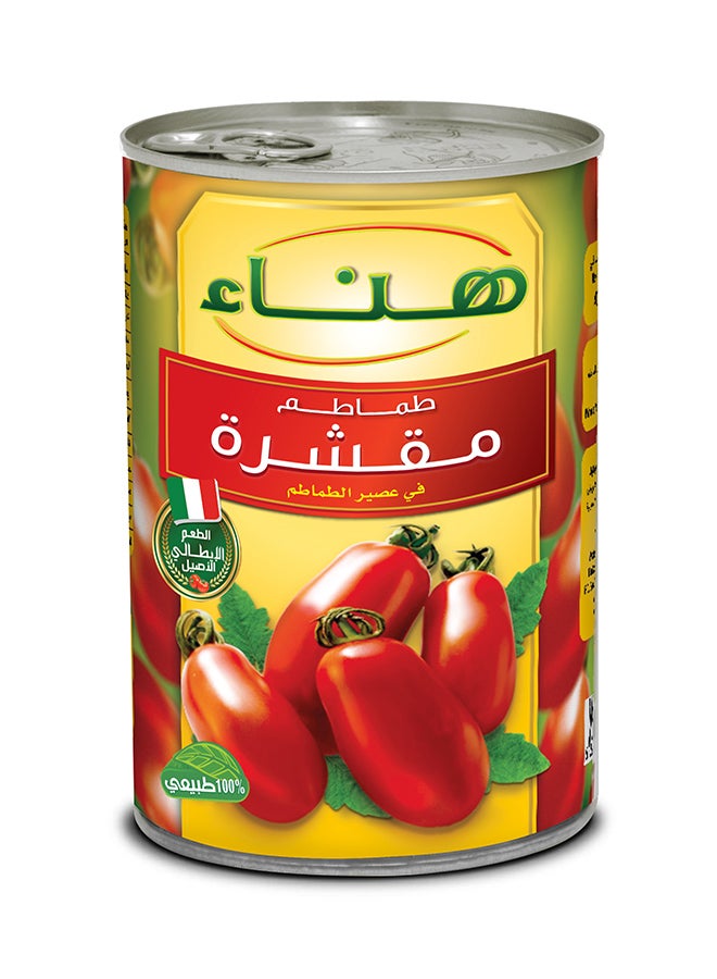 هانا - طماطم مقشرة كاملة هناء في عصير الطماطم طماطم 400جرام - Image 1