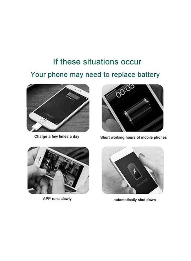 Captaintech - 3000.0 mAh Replacement Battery For Huawei Ascend XT H1611 Silver - Image 1