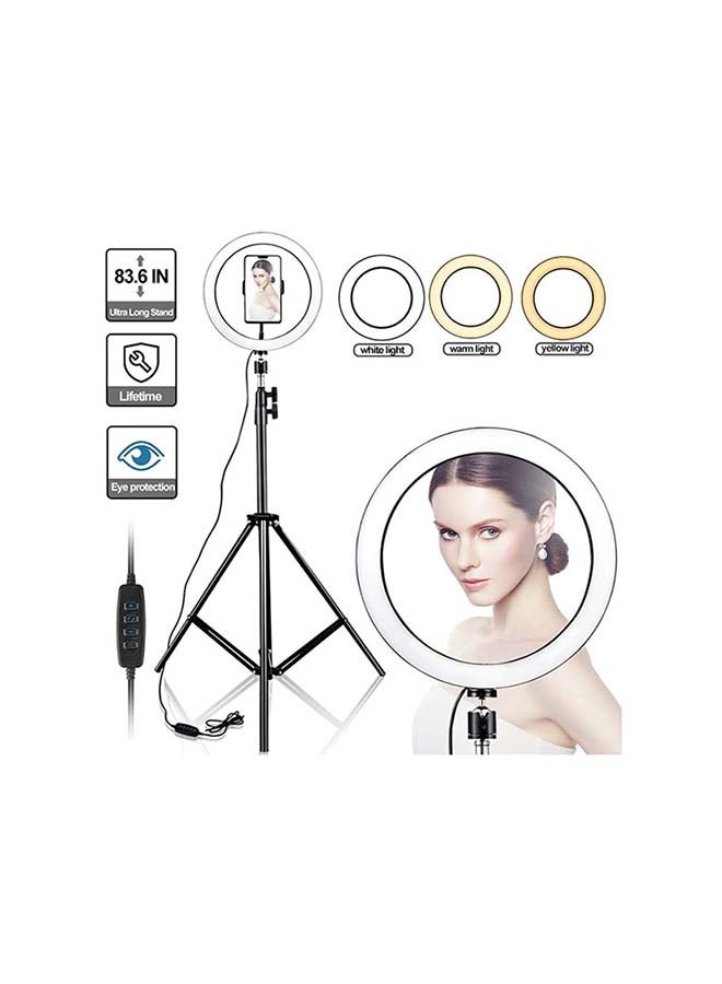 إنتاغ Intag Ring Light Tripod Mount Live Broadcast Dual Phone Bracket