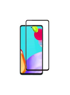Tempered Glass Screen Protector With 9H hardness For Samsung Galaxy A52 Black