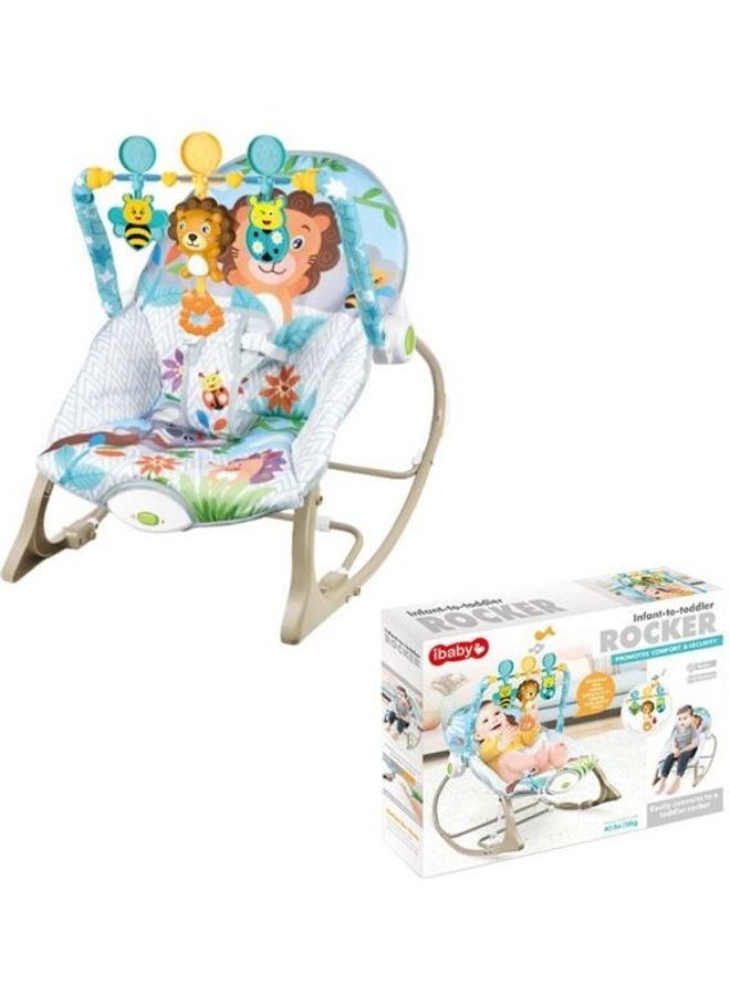 آي بيبي كرسي هزاز ملائم لحديثي الولادة والأطفال