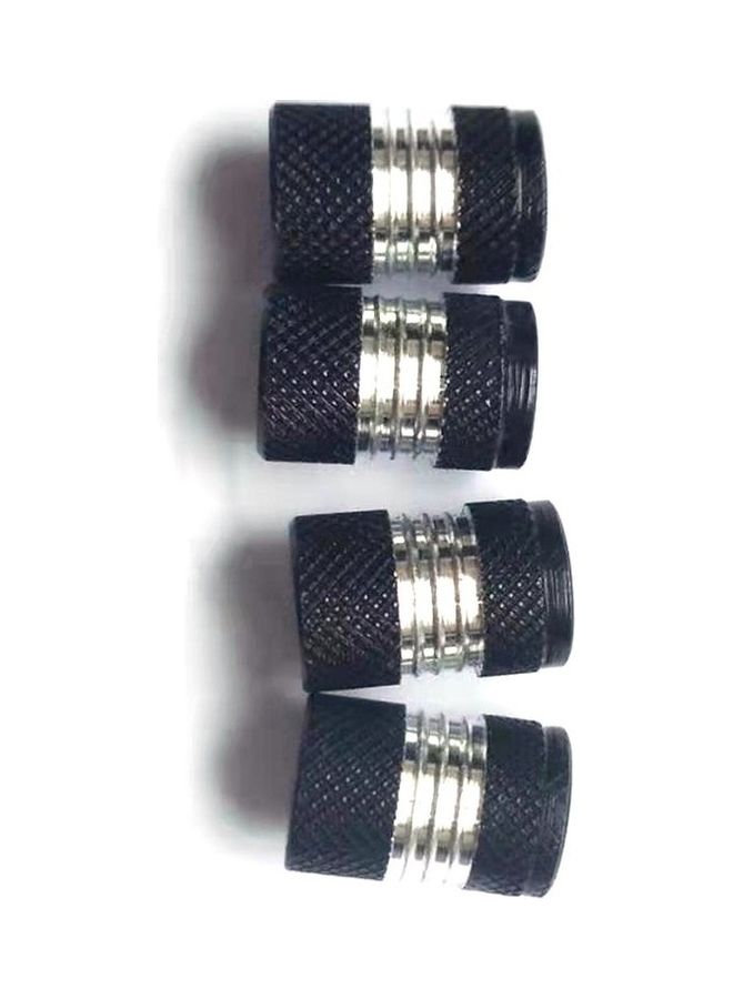 Generic 4-Piece Aluminium Tyre Wheel Stem Air Valve Dust Caps Covers  - Image 5