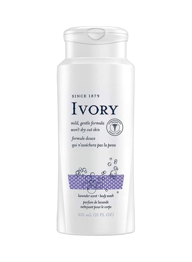 Ivory Lavender Body Wash 621ml - Image 1