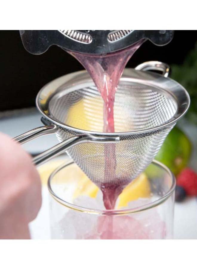 راج مصفاة مخروطية من الستانلس ستيل فضي 8.5سم - Image 5