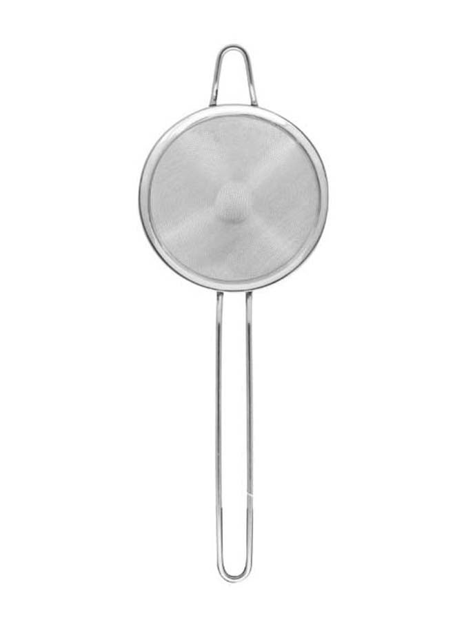 Stainless Steel Conical Strainer Silver 34x10x13cm