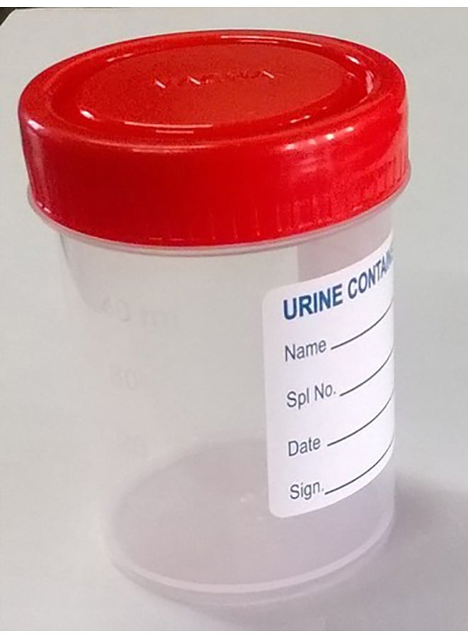 Generic 1-Piece Plastic Urine Container  - Image 3