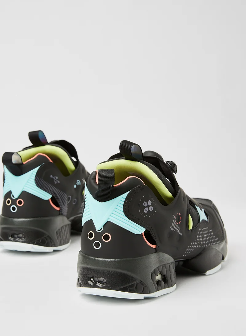 Reebok Unisex Instapump Fury OG Sneakers Black/True Grey 8