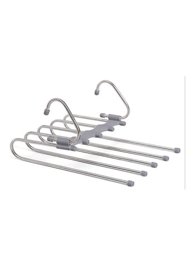 ISank 5-Layer Anti-Rust Cloth Hanger Grey