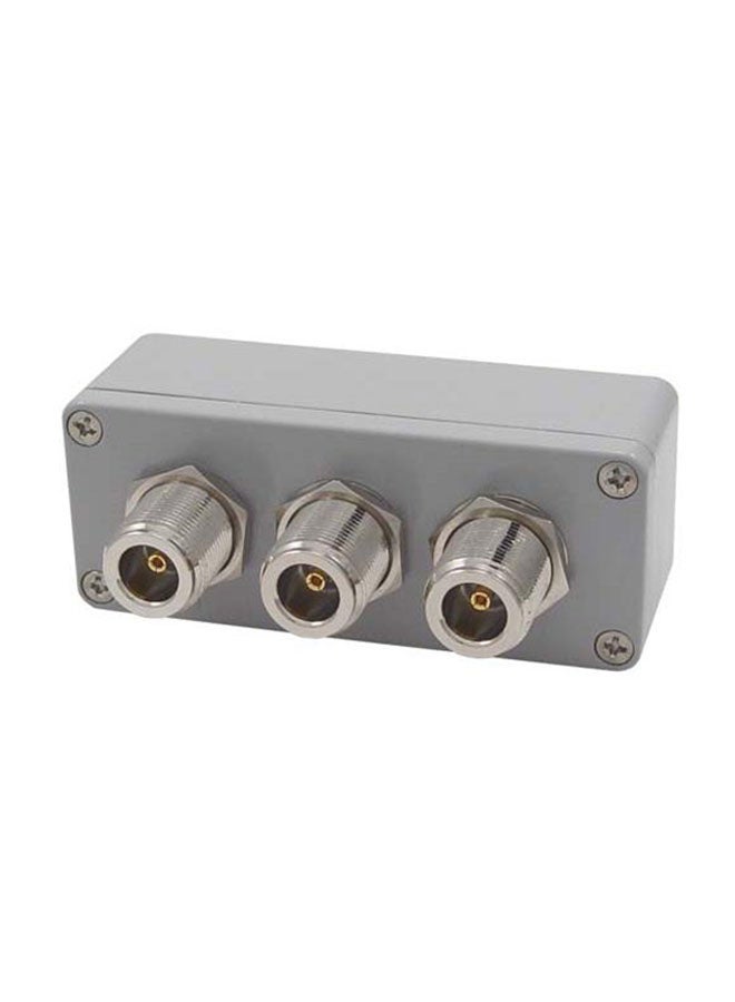 2-Way 2.4 GHz Signal Splitter N-Female Connector Grey/Silver - v1616591315/N45180339A_1