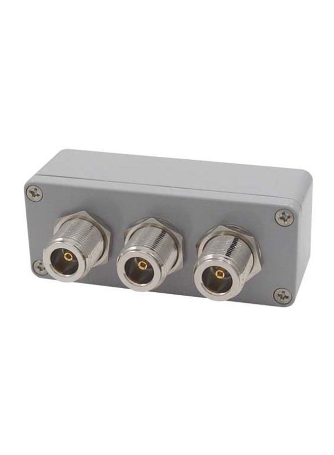 2-Way 2.4 GHz Signal Splitter N-Female Connector Grey/Silver - v1616591315/N45180339A_2