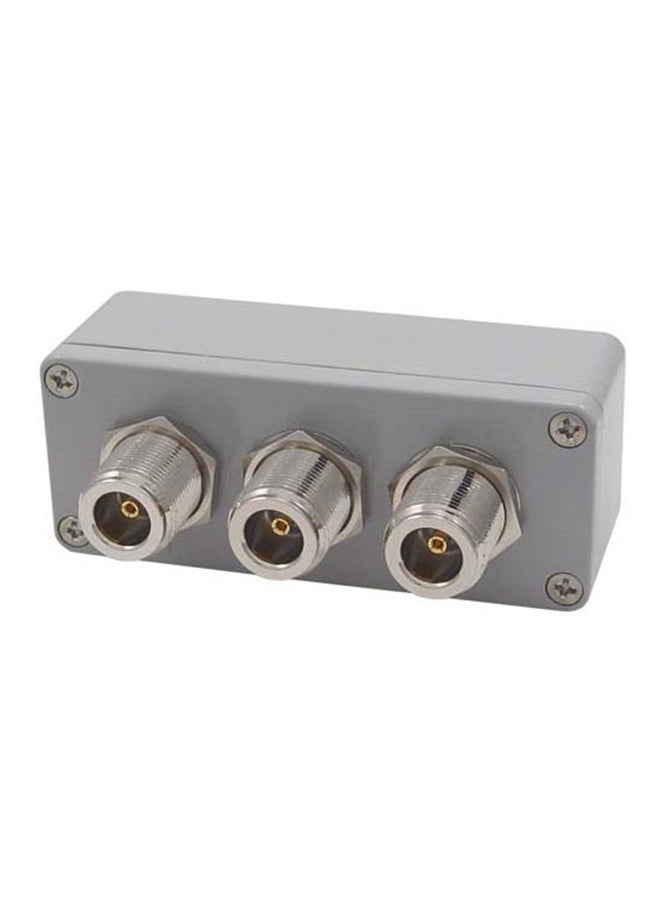 2-Way 2.4 GHz Signal Splitter N-Female Connector Grey/Silver - v1616591316/N45180339A_3