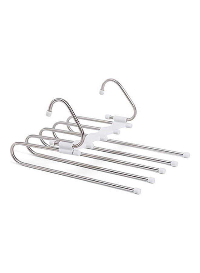 ISank 5-Layer Anti-Rust Cloth Hanger White - Image 1