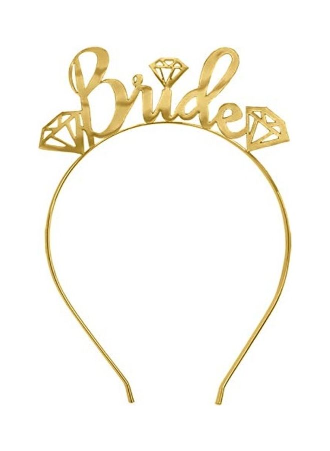 Generic Bride Headband Gold - Image 1