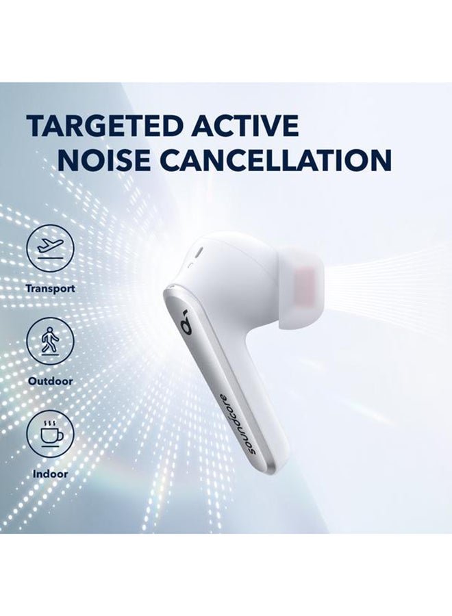 Soundcore Liberty Air 2 Pro True Wireless Earbuds With Targeted Active Noise Cancelling, Pure Note Technology, 6 Mics For Calls, 26H Playtime, Hear ID Personalized EQ, Bluetooth 5 And Wireless Charging White  - Image 2